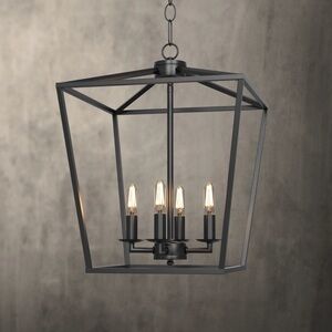Modern Black Pendant Light Fixture